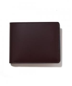 フジタカ アクセサリーズ ガーネット コードバン 二つ折り財布 カード段4