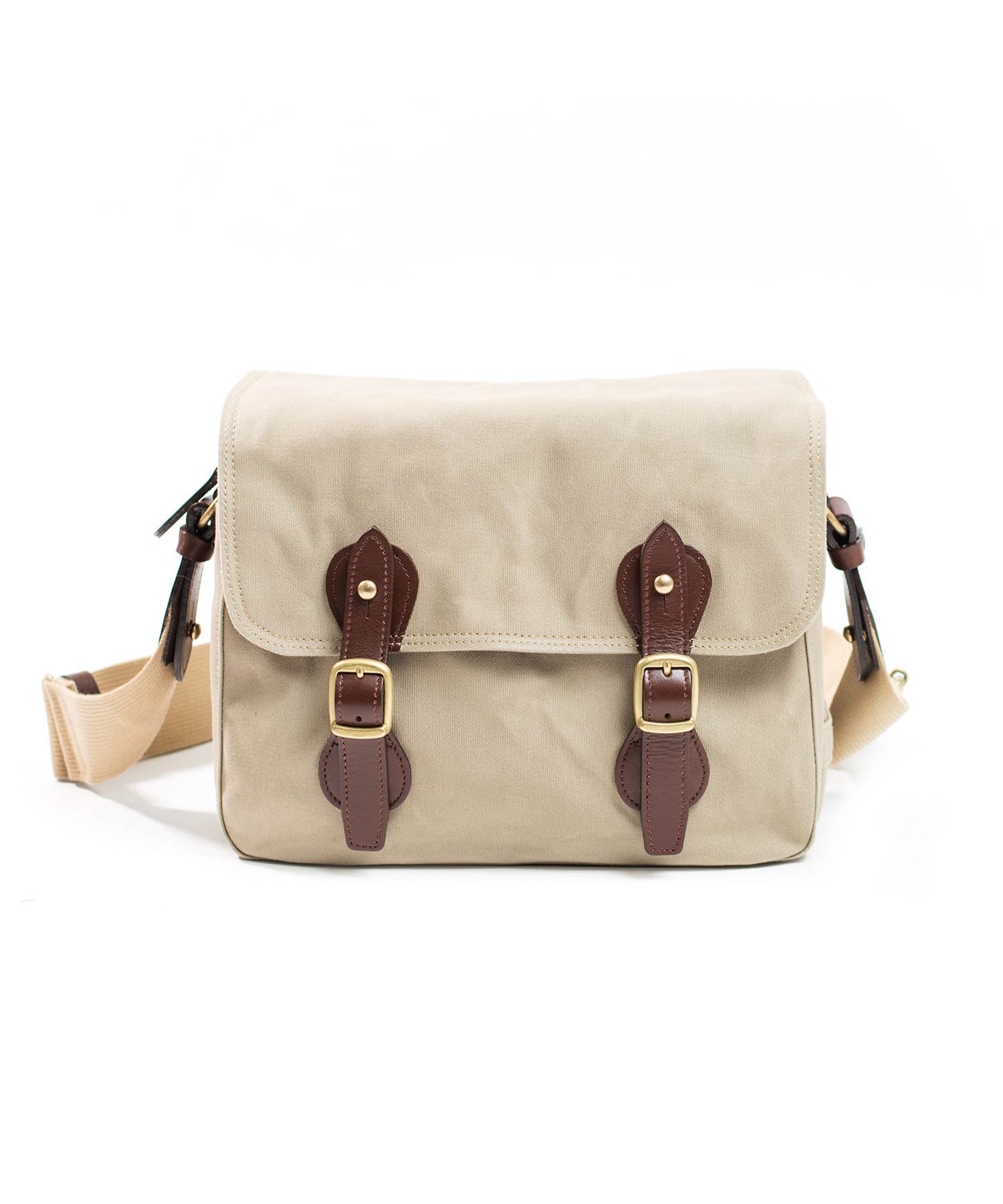 シルバーレイククラブ 9号帆布 ショルダーバッグ 28cm B5(ベージュ)