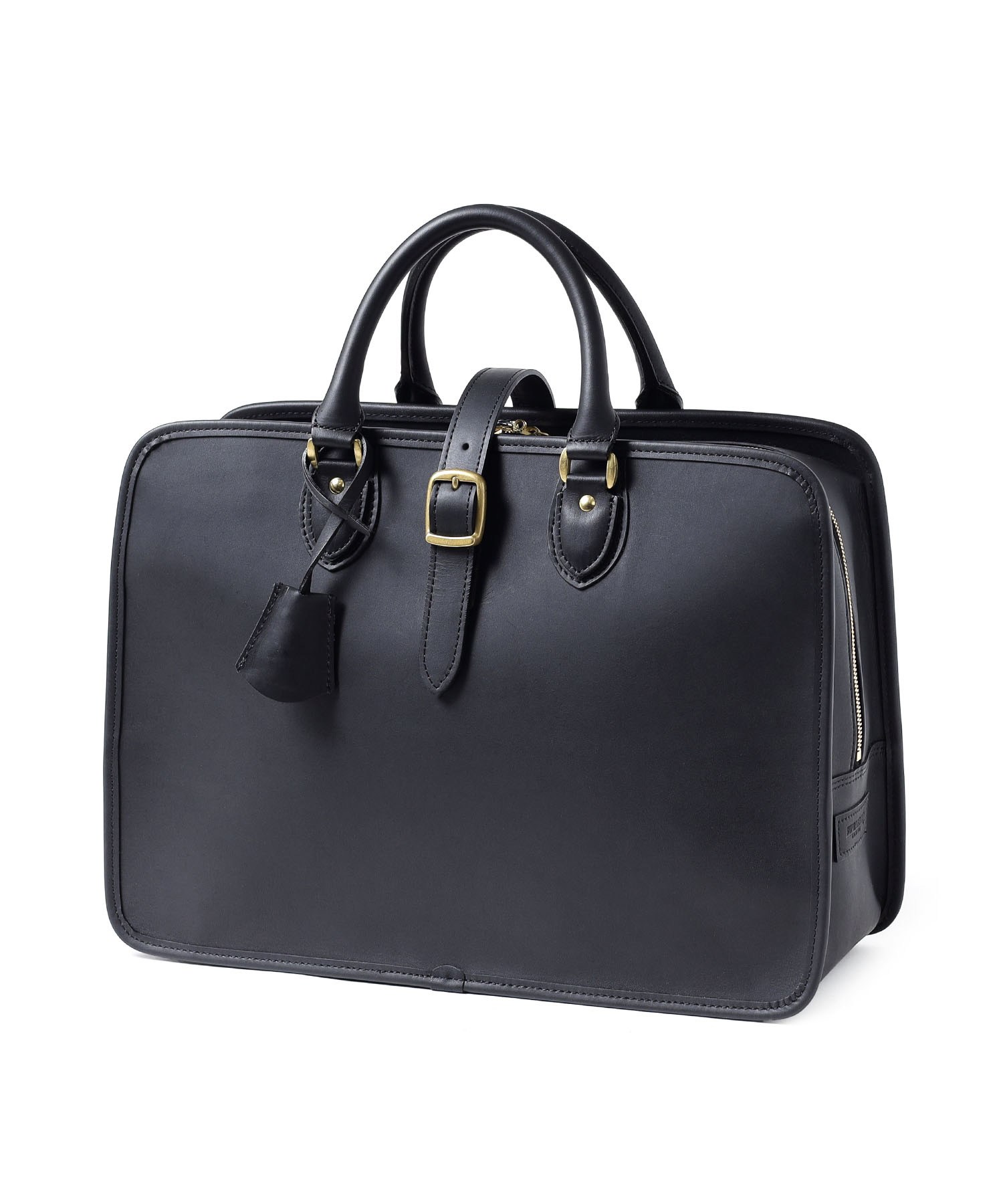 シルバーレイククラブ オイルレザー ボストンバッグ(クロ)