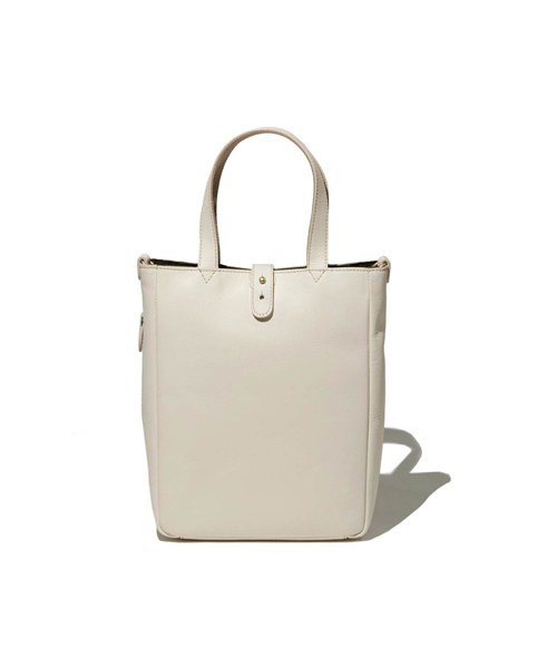 シルバーレイククラブ オイルレザー ショルダー兼用ミニトートバッグ