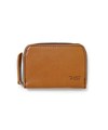 アックス ゼロツー 小銭入れ兼用 パスケース(キャメル)
