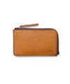 アックス ゼロツー カードケース兼用小銭入れ(キャメル)