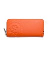カステルバジャック ピッコロ ラウンドファスナー 長財布(オレンジ)