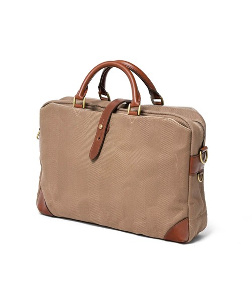 シルバーレイククラブ ヘリンボーン ビジネスバッグ A4ジャスト セットアップ対応