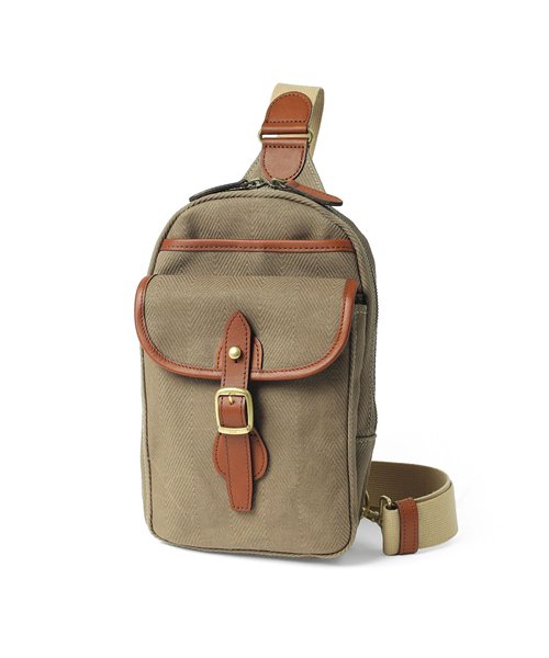 シルバーレイククラブ ヘリンボーン ワンショルダーバッグ 17cm