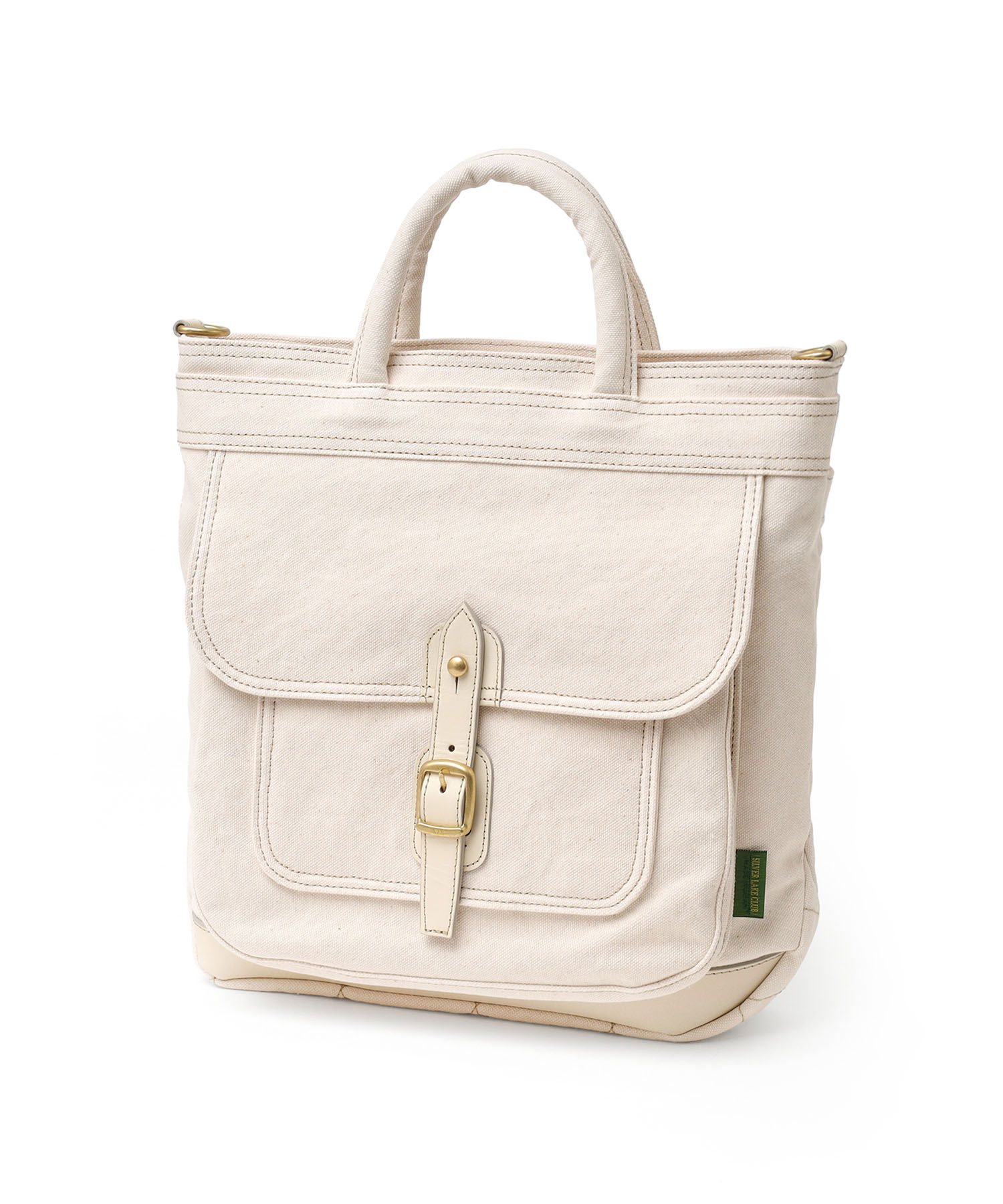 シルバーレイククラブ アハト トートショルダーバッグ A4(シロ)