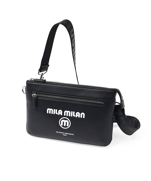 ミラ・ミラン ププリエ クラッチバッグ兼用ショルダーバッグ B5 2WAY
