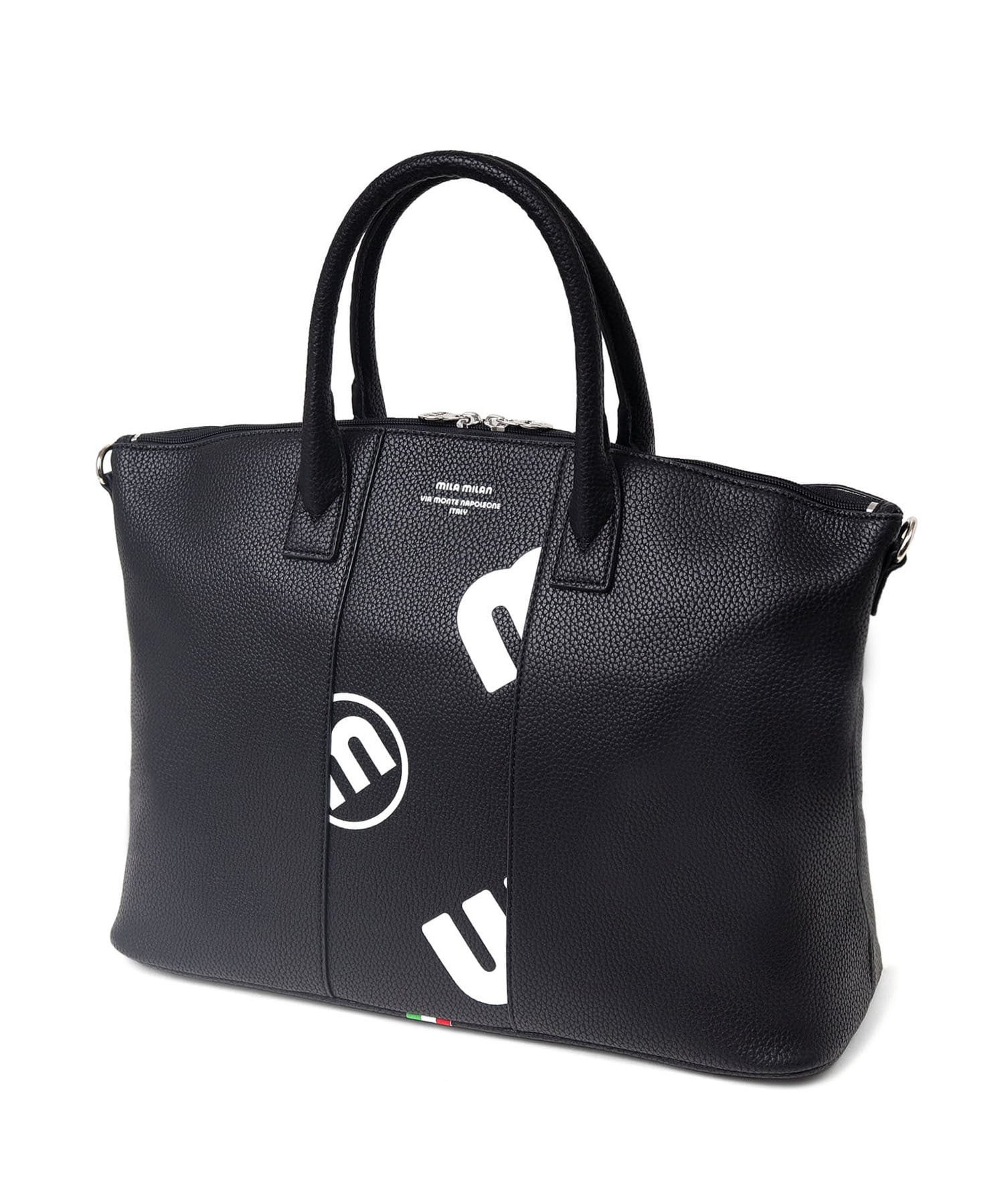 ミラ・ミラン ロペ ボストンバッグ(クロ)