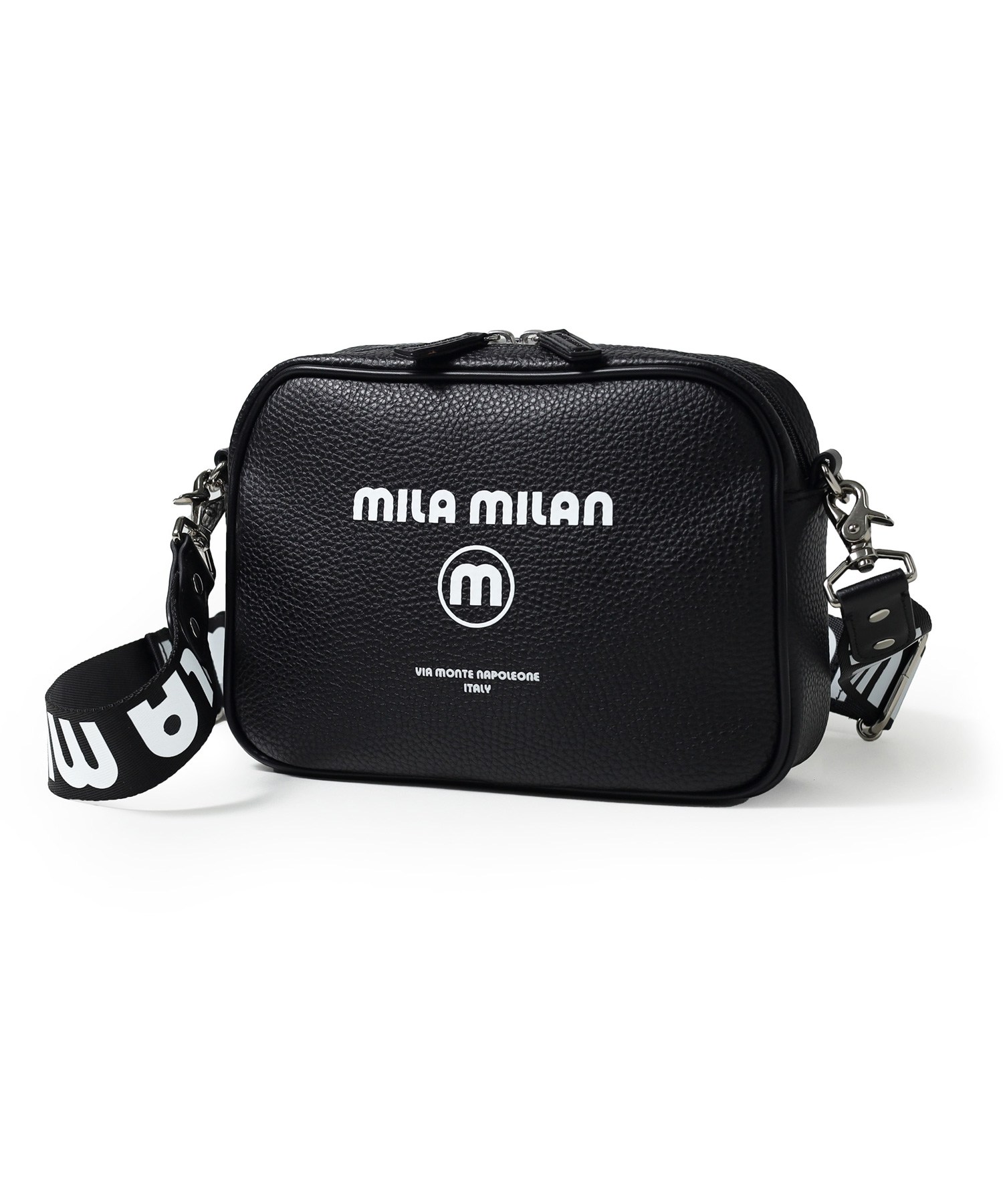 ミラ・ミラン コルソ ショルダーバッグ(クロ)