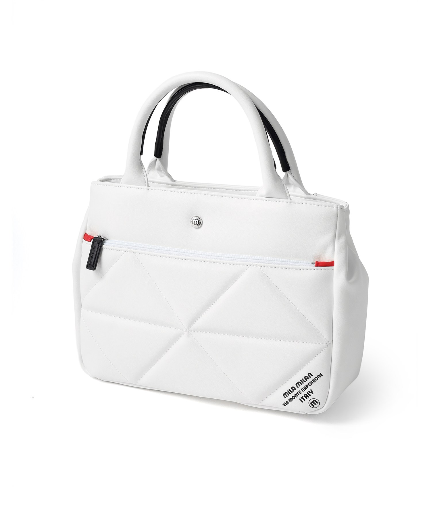 ミラ・ミラン テトラ ドライビングトートバッグ(シロ)