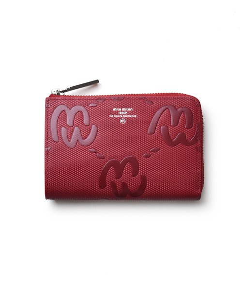 ミラ・ミラン ミオ L字ファスナー セミ長財布 カード段6