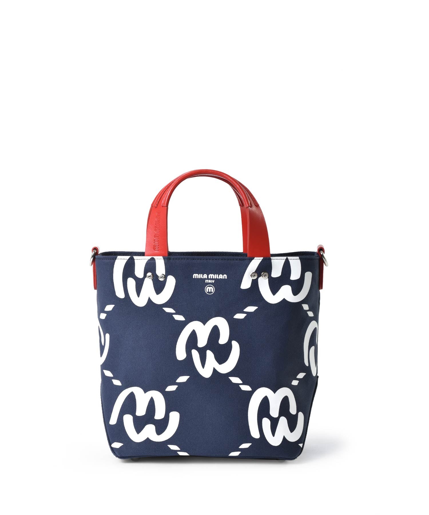 ミラ・ミラン ミミ ショルダーバッグ兼用 ミニトートバッグ(コン)