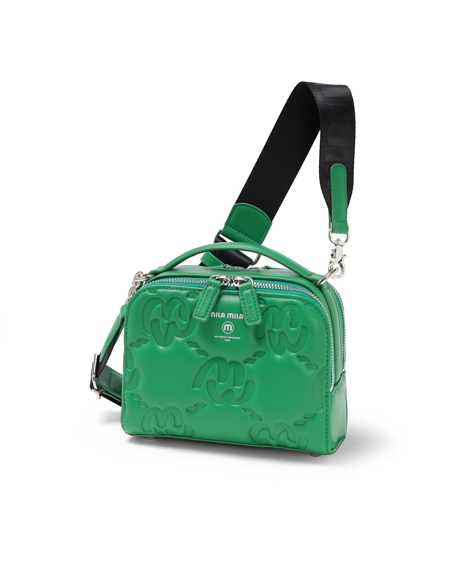 ミラ・ミラン カリーナ ミニショルダーバッグ(グリーン)
