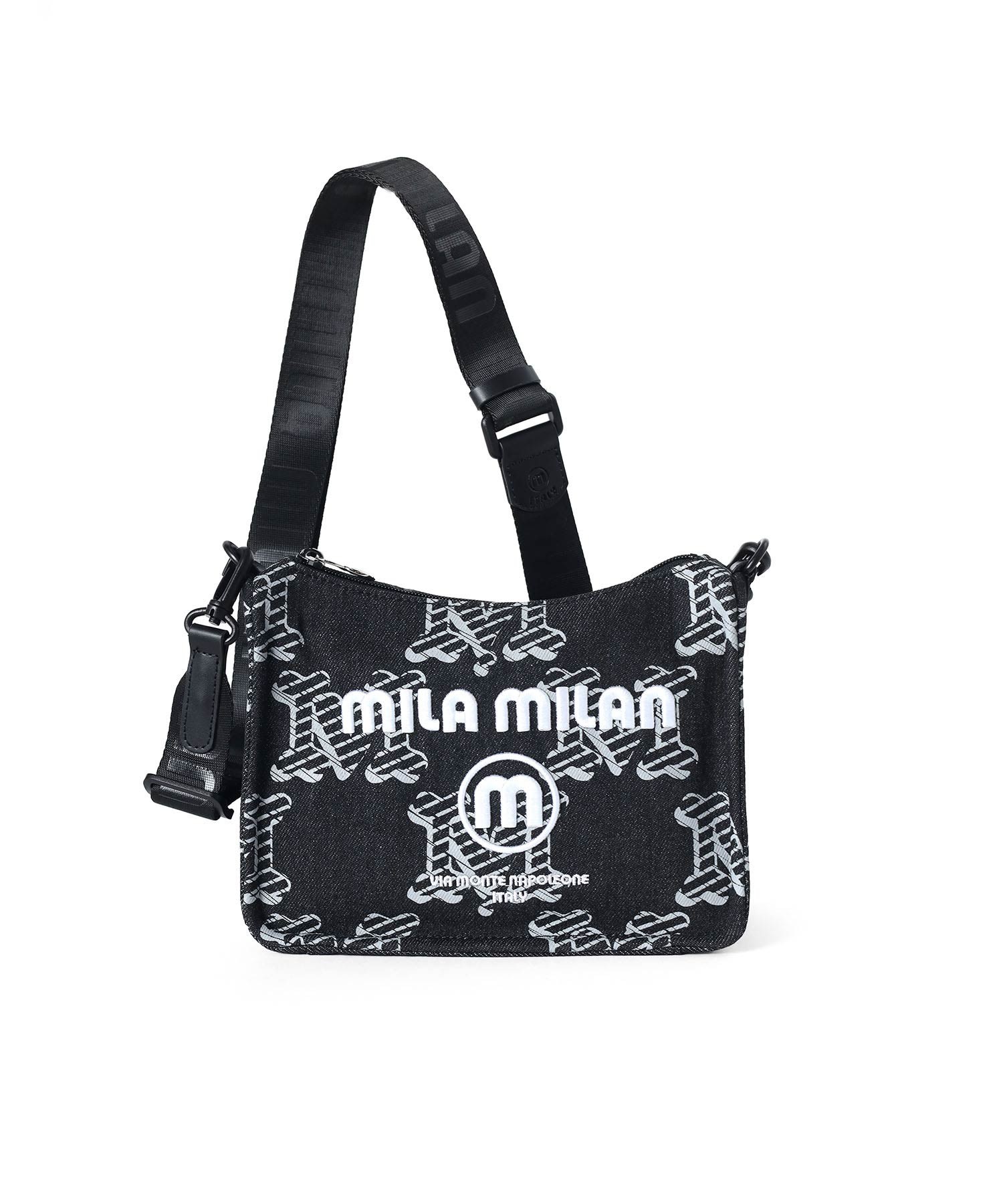 ミラ・ミラン デニーモ ミニショルダーバッグ(クロ)