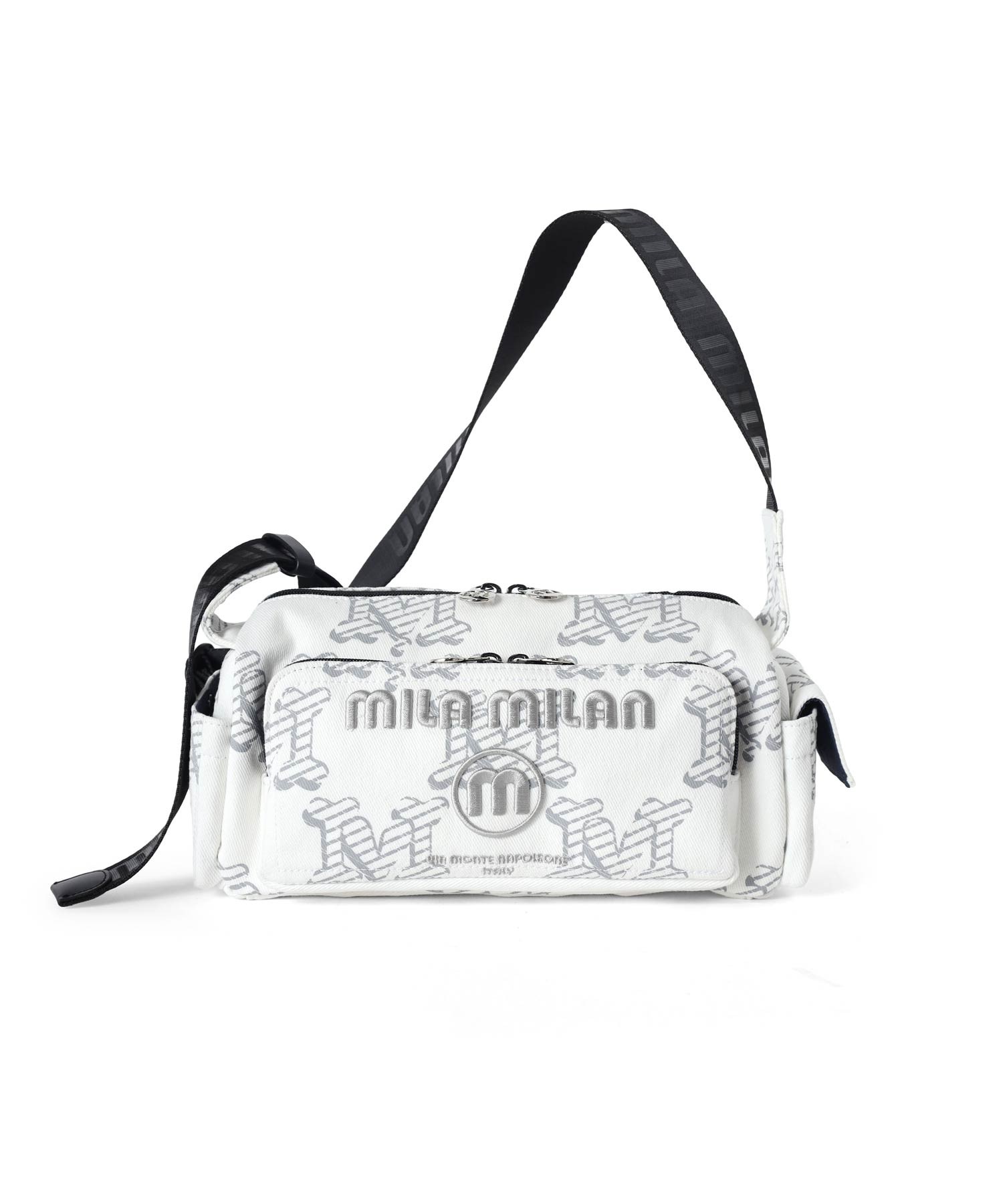 ミラ・ミラン デニーモ ショルダーバッグ(シロ)