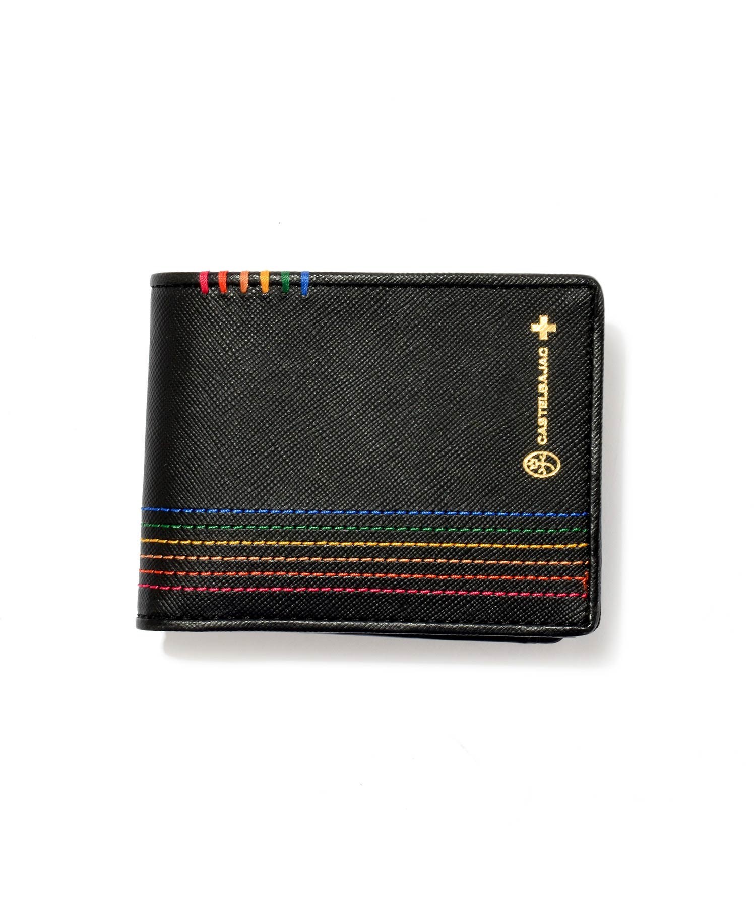 カステルバジャック シェスト 二つ折り財布（カード段12） メンズ No
