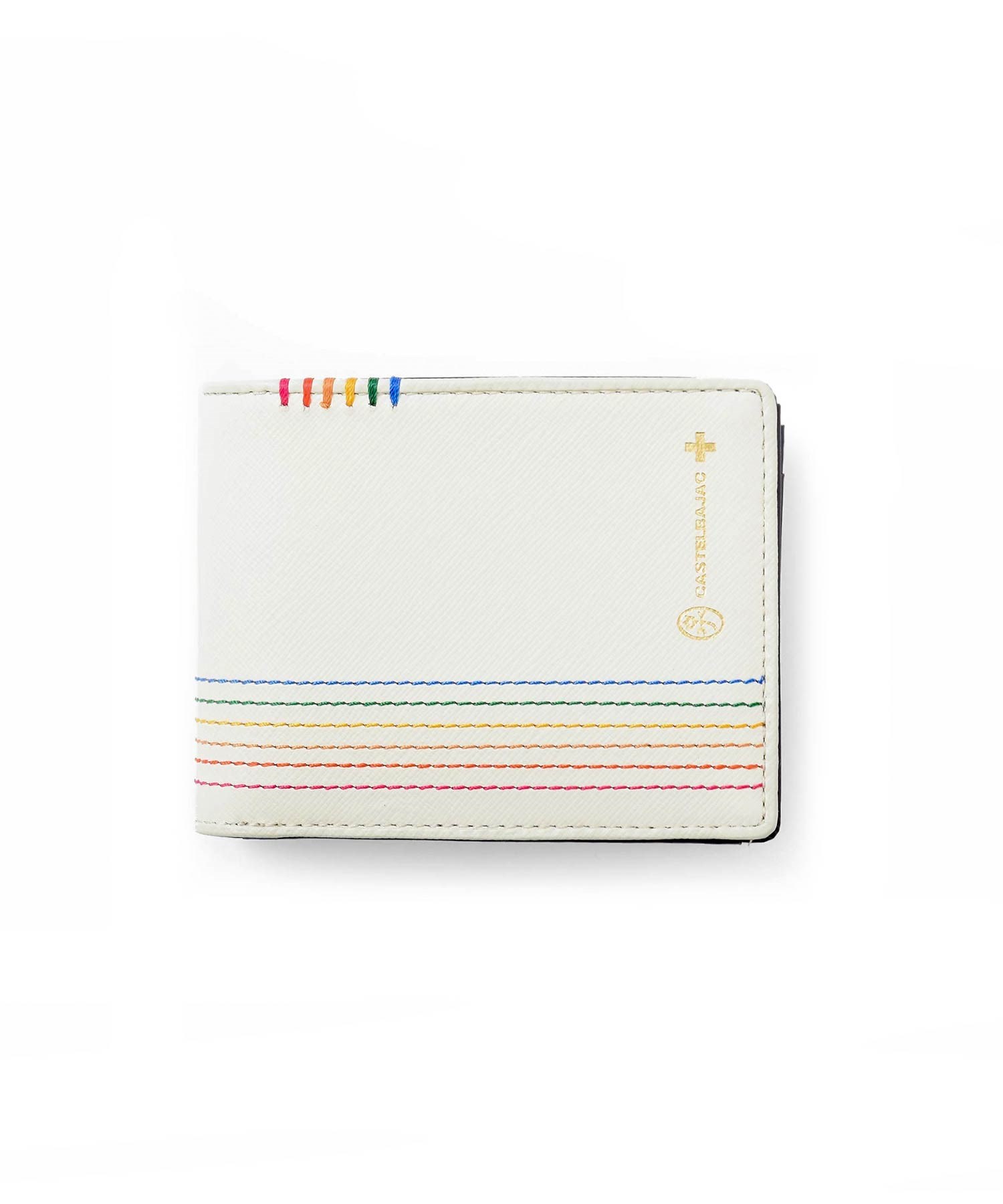カステルバジャック シェスト 二つ折り財布（カード段12） メンズ No