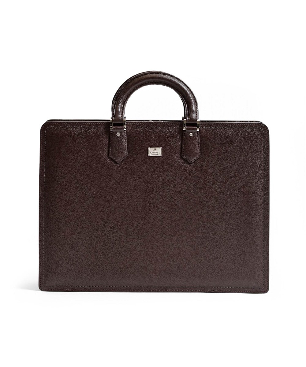 ランバン コレクション マクシム レザービジネスバッグ A4(チョコ)