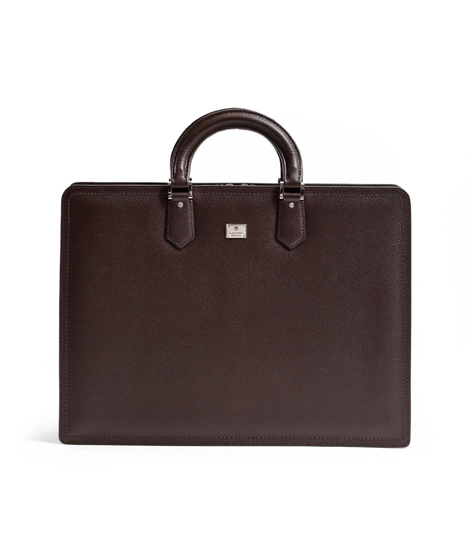 ランバン コレクション マクシム レザービジネスバッグ A4(チョコ)