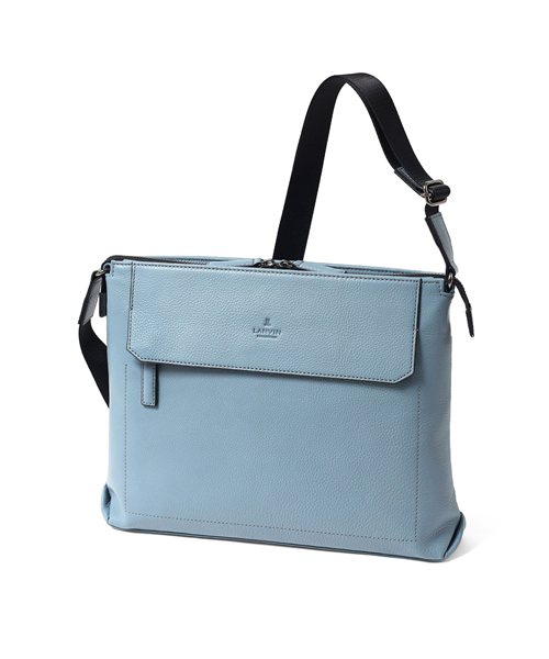 ランバン コレクション カンヌ レザーショルダーバッグ A4