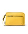 ミラ・ショーン バル レザークラッチショルダーバッグ 2WAY(イエロー)