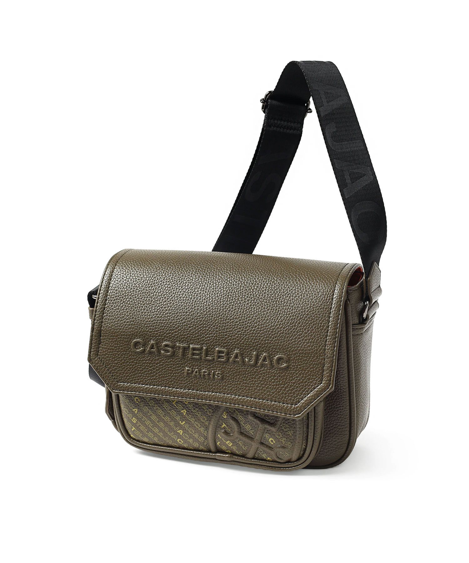 カステルバジャック ノワ ミニショルダーバッグ(カーキ)