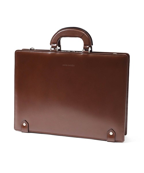 ミラ・ショーン ニュートレノ レザービジネスバッグ A4