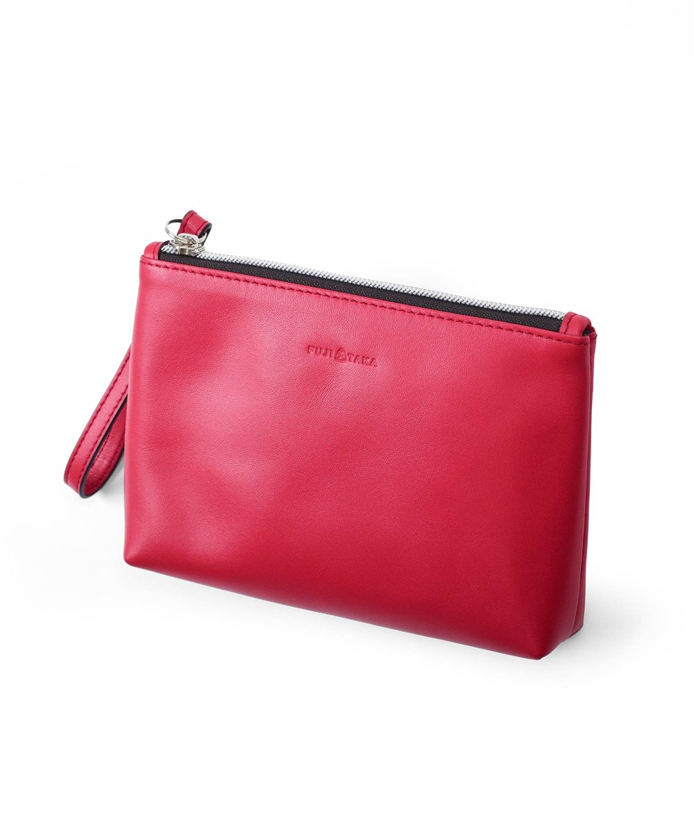 フジタカ レザーインナーポーチ スモール