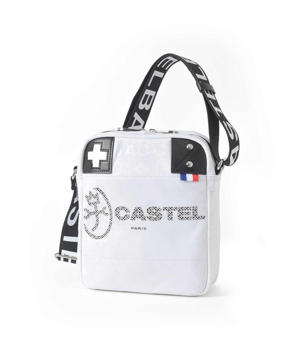 カステルバジャック パセ ミニショルダーバッグ タテ型(シロ)