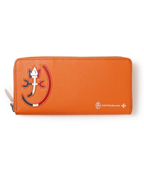 カステルバジャック カルネ小物 ラウンドファスナー長財布 カード段18