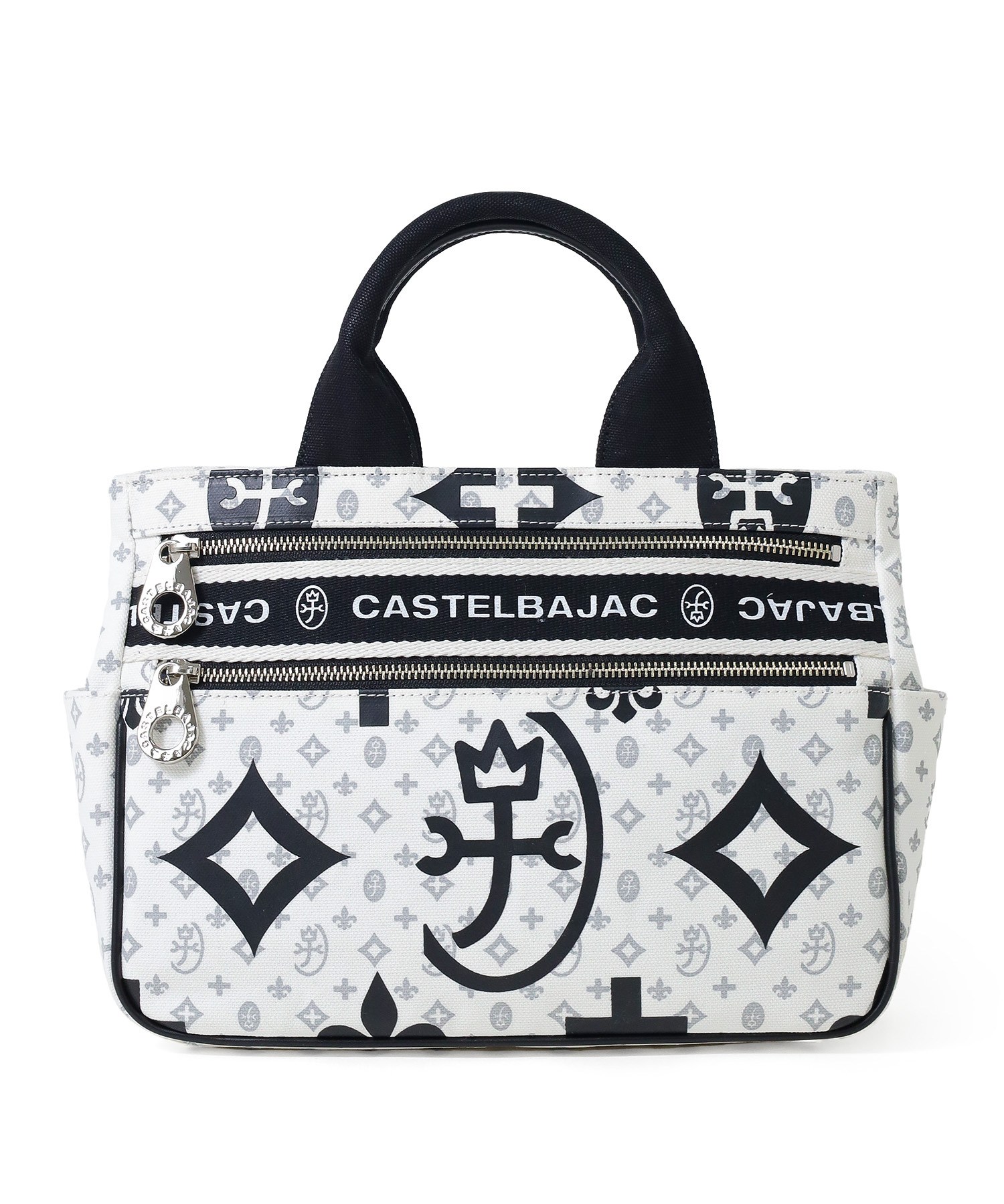 カステルバジャック ニース ミニトートバッグ(シロ)