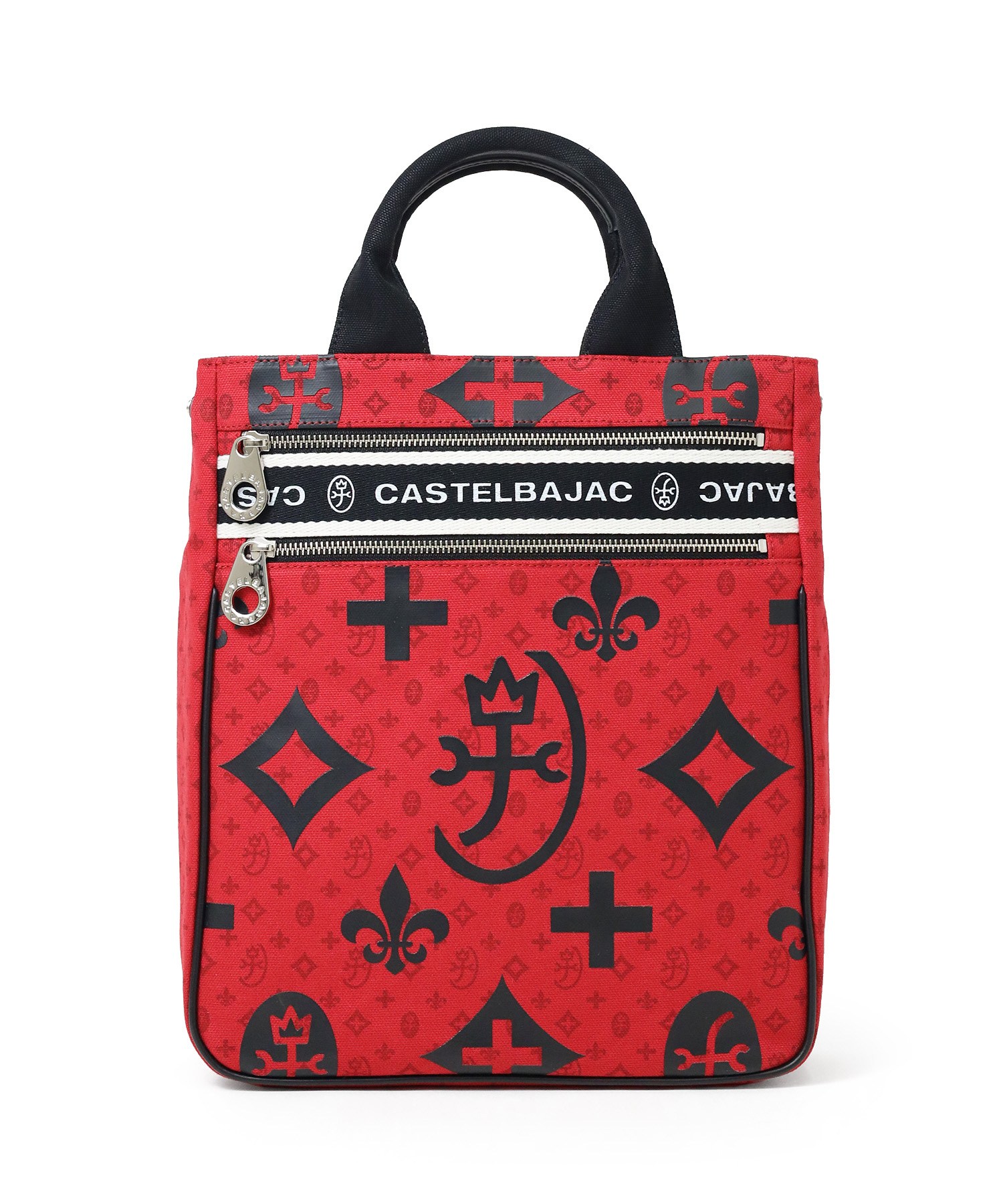 カステルバジャック ニース トートバッグ A4(アカ)