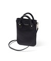 シルバーレイククラブ カールトン レザーミニショルダーバッグ(クロ)