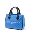 カステルバジャック ボヌール ミニトートバッグ(ブルー)