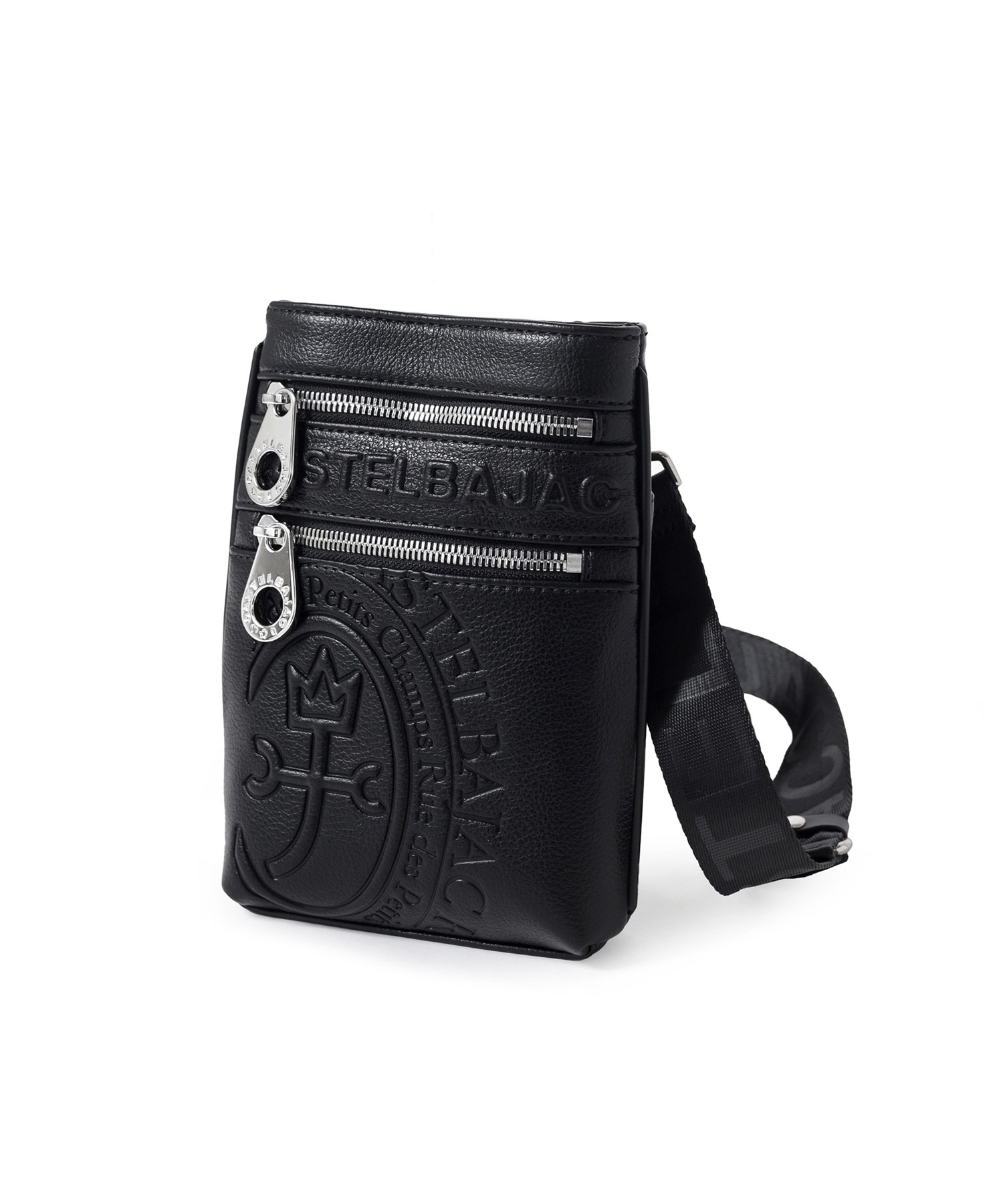 カステルバジャック ダナン スマホショルダーバッグ(クロ)