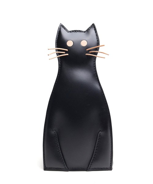 SO-ZACCA ねこの本革貯金箱 大