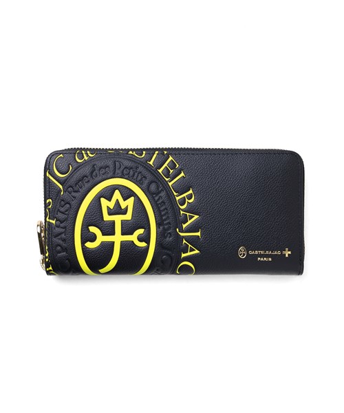 カステルバジャック コメット ラウンドファスナー長財布 カード段12