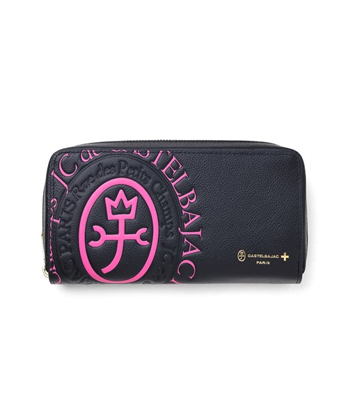 カステルバジャック コメット ラウンドファスナー長財布 カード段36