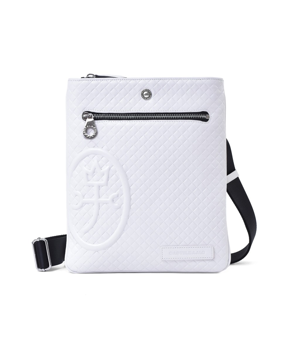 カステルバジャック ガルボ レザーショルダーバッグ B5