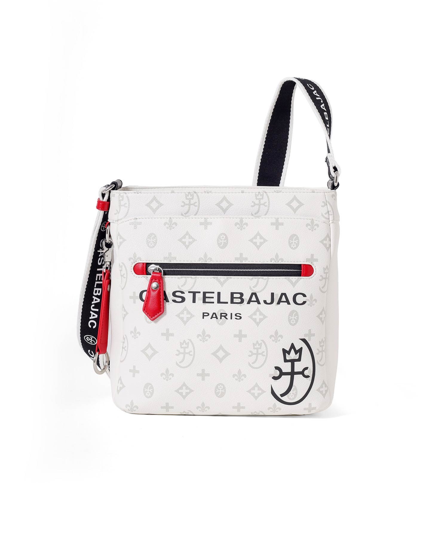 カステルバジャック サシャ ショルダーバッグ B5(シロ)