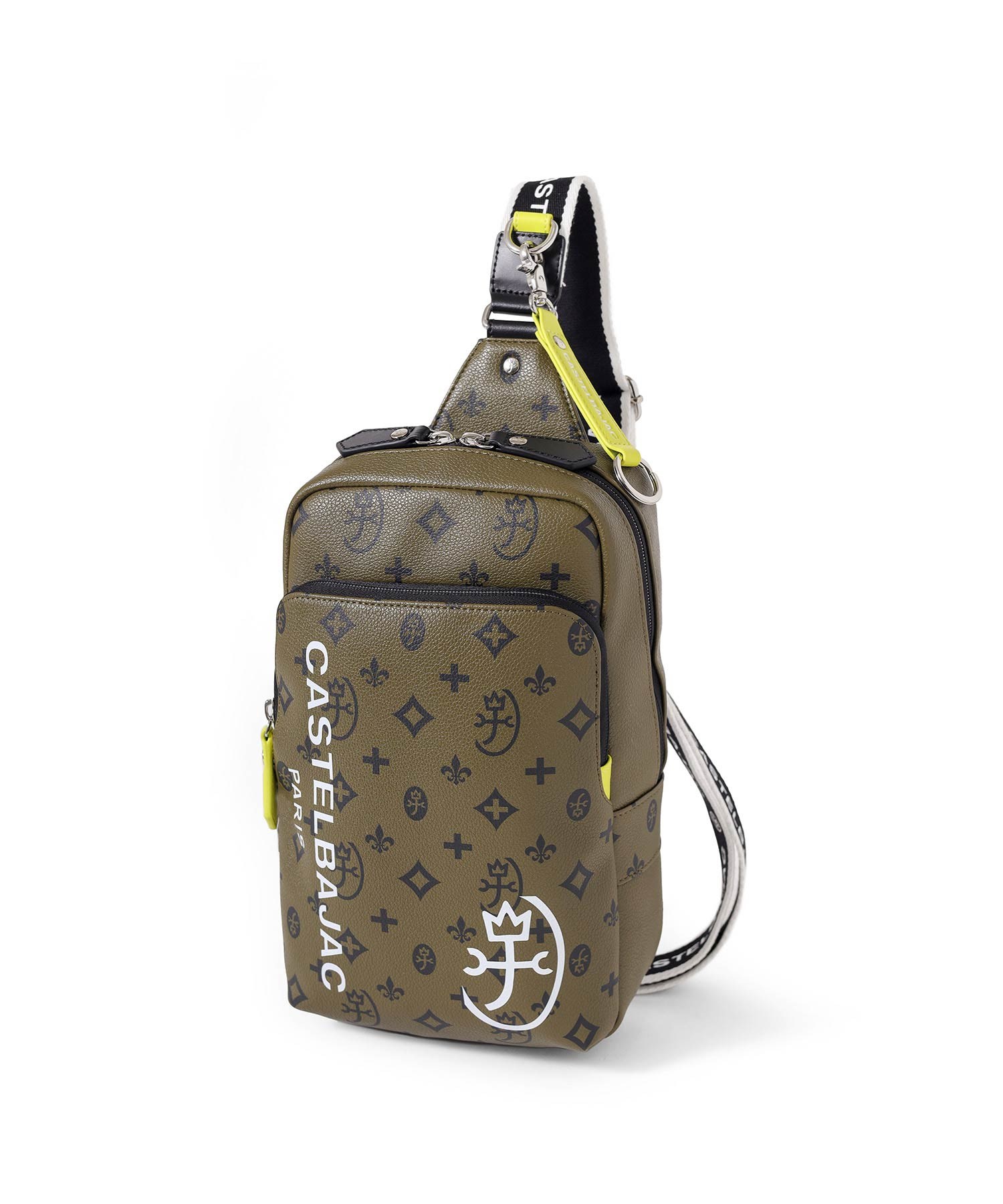 カステルバジャック サシャ ワンショルダーバッグ(カーキ)