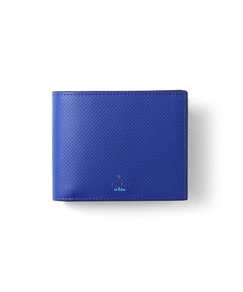ランバン オン ブルー ワグラムII 二つ折り財布 中ベラ付き カード段7