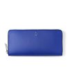 ランバン オン ブルー ワグラムII ラウンドファスナー長財布 カード段12(ブルー)