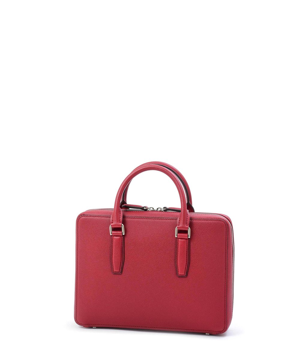 フジタカ ギャラリー ワープロラックス  レザーコンパクトブリーフバッグ