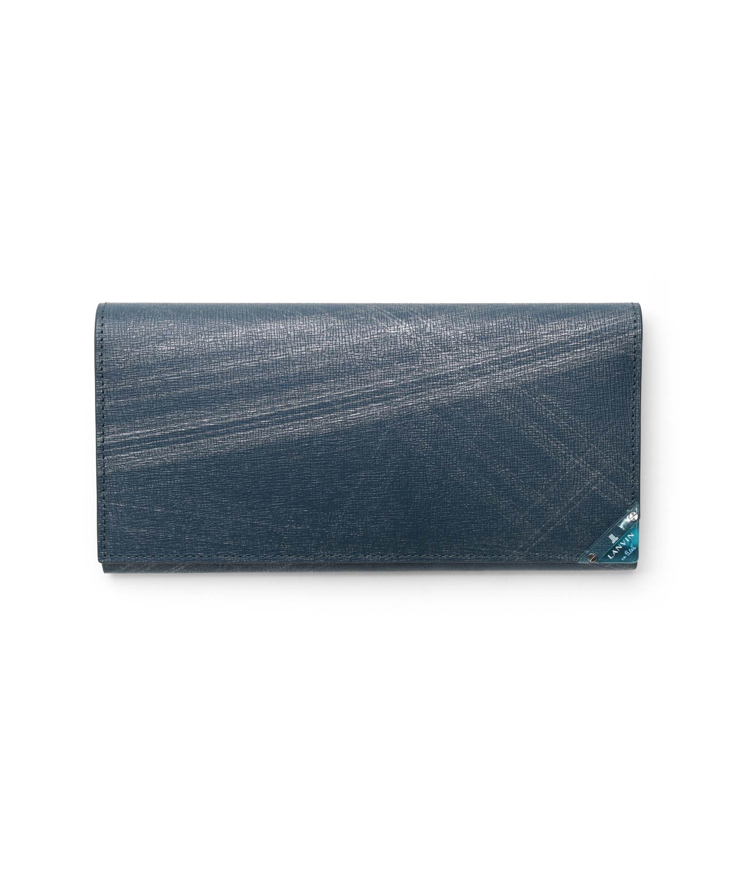 ランバン オン ブルー アクア 長財布（カード段11） メンズ No.513624