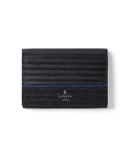 ランバン オン ブルー ロージュ 名刺入れ