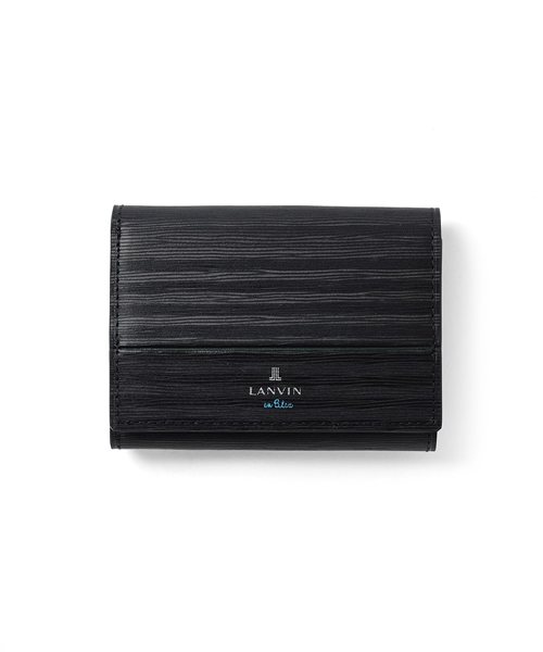 ランバン オン ブルー ロージュ 三つ折り財布 カード段8