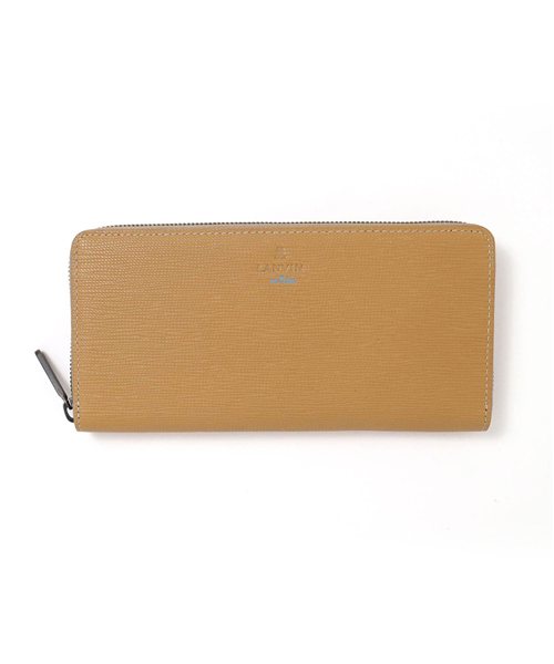 ランバン オン ブルー スタンパ ラウンドファスナー長財布 カード段13