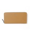 ランバン オン ブルー スタンパ ラウンドファスナー長財布 カード段13(キャメル)