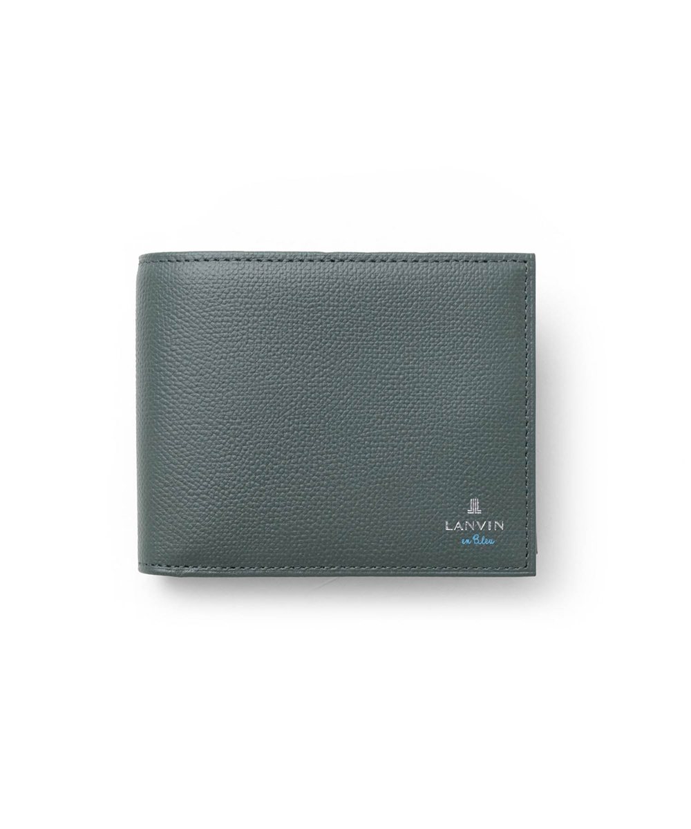 ランバン オン ブルー デクスター 二つ折り財布 中ベラ付き カード段10